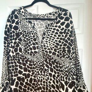 LASCANA GIRAFFE PRINT COVER-UP